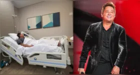 Cantor Leonardo enfrenta gastroenterite e tranquiliza fãs sobre sua saúde.