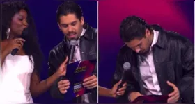 Zé Felipe no Prêmio Multishow 2025.