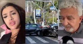 Porsche avaliado em R$ 1,5 milhão colidiu com Hyundai HB20 e atingiu poste na Zona Oeste de São Paulo.