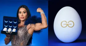 Gracyanne Barbosa durante o lançamento da marca “Gracyovos”, apresentada como “um sonho antigo realizado”.