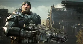 Marcus Fenix chegou ao lado azul dos games