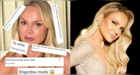 A apresentadora se pronunciou nas redes sociais sobre os comentários