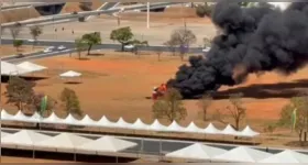 Dez unidades foram incendiadas. Polícia investiga o caso
