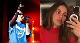 Durante o show, Balvin cantou “Downtown”, parceria lançada em 2017 com a brasileira.