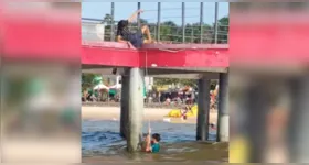 O píer é um dos principais espaços turísticos e de lazer do município, utilizado por moradores e visitantes para atividades recreativas e passeios.