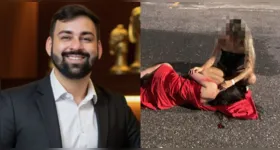 O médico Felipe Almeida Nunes, de 30 anos, foi preso por tentativa de feminicídio após agredir e arrastar sua namorada, a universitária Graziela Luzia Chada, de 27 anos, com um carro durante uma discussão.