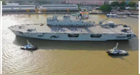 Saiba como como visitar o maior navio de guerra da América Latina de forma gratuita em Belém.