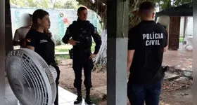 Policiais encontram local onde funcionava a clínica
