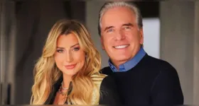 Ana Paula Siebert e Roberto Justus