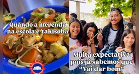Os alunos da Escola Estadual Santo Afonso aprovaram a experiência gastronômica.