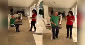 Renato Aragão, o eterno Didi, desmente boatos de que estaria em um asilo e aparece malhando em casa