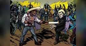 Ilustração especial de Halloween em Mosqueiro por Emerson Coe.