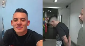 Douglas Alves da Silva, de 26 anos, preso após atropelar e arrastar sua ex-companheira, Tainara Souza Santos.