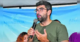 O prefeito de Ananindeua, Daniel Santos: advogado solicitou investigação por possível improbidade administrativa e crimes contra as licitações.