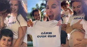 Sthefany Brito anuncia nas redes sociais gravidez do terceiro filho.