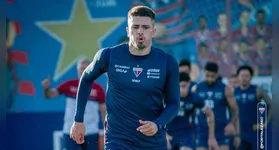 Gazal chegou ao Fortaleza emprestado pelo Atlético-GO e tem contrato até o fim de 2025