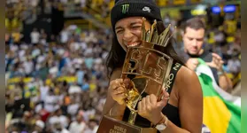 Rayssa venceu o mundial neste domingo (7), em São Paulo.