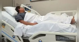 A esposa de Leonardo informou sobre o quadro de saúde de Leonardo.