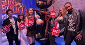 No evento, os artistas da série de super-heróis agradeceram o carinho dos fãs brasileiros e arriscaram algumas palavras em português.