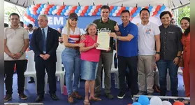 Entrega dos títulos de terra foi realizada durante a inauguração da primeira Ciretran de Marituba.