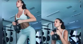 "Quem treina três vezes direto, seguido, pode pedir música", elogiou o personal trainer