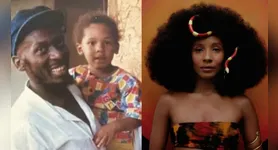 A artista declarou ser "fruto dessa união sagrada" que iniciou em Salvador.