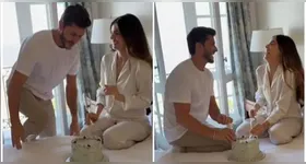 Camila Queiroz e Klebber Toledo estão juntos desde 2016.
