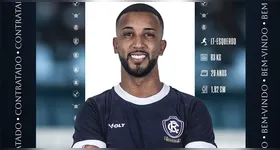 Clube do Remo anuncia contratação do experiente lateral-esquerdo Jorge para a Série B