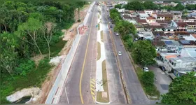 Novo desvio no trânsito da Rua da Marinha em Belém será implementado para dar continuidade às obras de duplicação e prolongamento da via.
