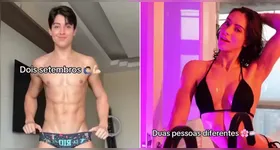 Bella Longuinho compartilhou no Instagram o antes e depois da transição de gênero feita por ela.