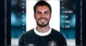 Clube do Remo anuncia a contratação do meia Nathan, conhecido como 'Pescador', para reforçar a equipe na Série B
