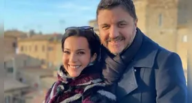 Iza Stein, apresentadora e esposa do cantor Maurício Manieri