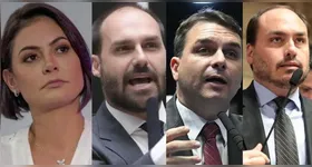 Em crise aberta no clã Bolsonaro, Michelle rebateu ataques dos enteados e afirmou ter "direito de discordar" em defesa da família.
