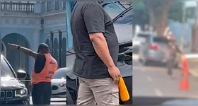 Vídeo do influenciador Naldo Branco flagra abordagem de flanelinha no centro de Belém e reacende debate sobre cobrança ilegal em vias públicas; prefeitura promete operação para coibir prática.