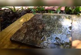 Estela Romana encontrada em Nova Orleans