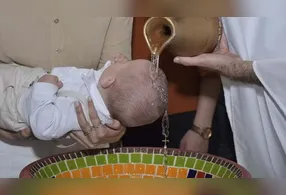 Momento em que a água forma um terço