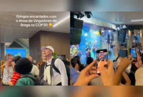Show dos Vingadores do Brega conquista público internacional na COP30.