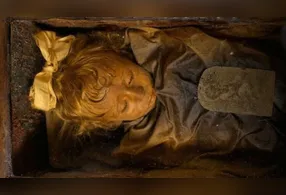 A pequena Rosália morreu de pneumonia aos 2 anos de idade