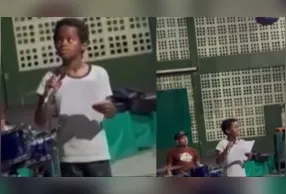 O jovem artista demonstrou surpresa e gratidão pela recepção calorosa do público virtual.