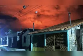 O céu parece de Stranger Things, mas a cena não era efeito especial