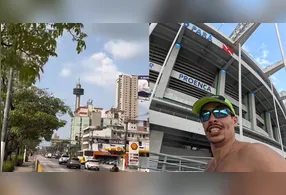 Famoso pelo bordão "correr é bom demais", Pedro Paulo ou "Treinador PP", como é conhecido na web, ganhou notoriedade nas redes sociais por corridas inusitadas e esteve em Belém neste fim de semana.
