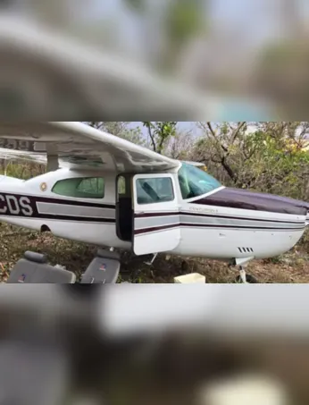 O avião modelo Cessna 210 foi recuperado na Bolívia