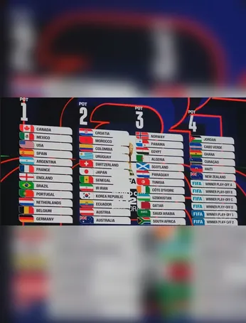 Sorteio da Copa do Mundo 2026 define nesta sexta (5) os grupos do novo formato com 48 seleções; evento em Washington terá transmissão da FIFA+ e emissoras brasileiras.