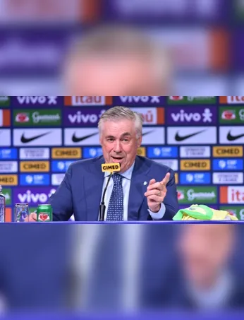 Ancelotti divulga convocados da seleção brasileira para amistosos na Europa em preparação para a Copa do Mundo de 2026