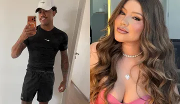 Imagem ilustrativa da imagem MC Davi anuncia fim do casamento com Vitória Agripino