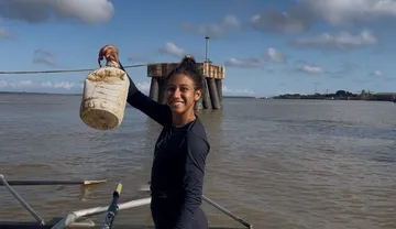 Imagem ilustrativa da imagem Remo promove ação ambiental em alusão à COP30