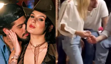 Imagem ilustrativa da imagem Vídeo flagra Zé Felipe trocando carícias com mulher em festa