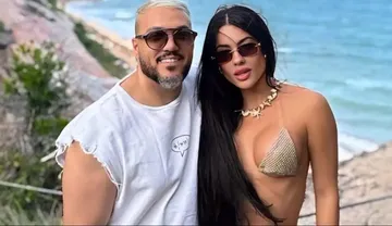 Imagem ilustrativa da imagem Namorada de Belo é afastada de escola de samba após denúncia