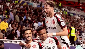 Imagem ilustrativa da imagem Flamengo vence Cruz Azul por 2 a 1 e avança no Intercontinental