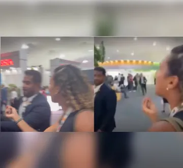 Imagem ilustrativa da imagem Anielle Franco e Arthur do Val batem boca na COP30 em Belém